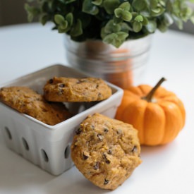 Pumpkin Chocolate Chip Cookies