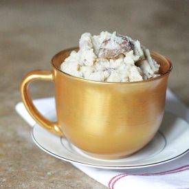 Crock Pot Garlic Parm Mashed Potatoes