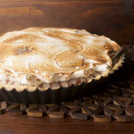 Pumpkin, Chocolate Meringue Pie