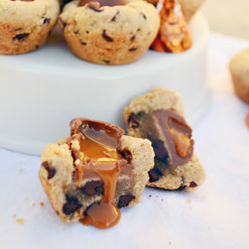 Chocolate Caramel Kiss Cookies