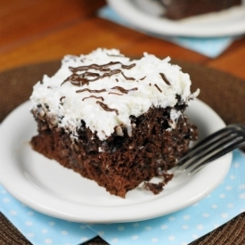 Coconut Chocolate Cake