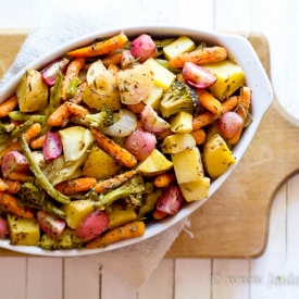 Easy Herb Roasted Vegetables