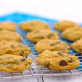 Pumpkin Chocolate Chip Cookies