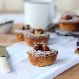 Chocolate Hazelnut Tarts