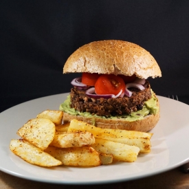 Veggie Haggis Burgers