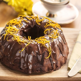 Chocolate and Orange Bundt Cake