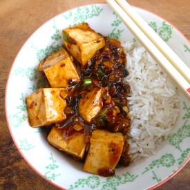 Vegetarian Mapo Tofu