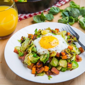 Brussels Sprouts Hash