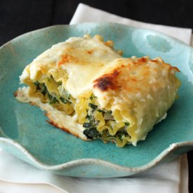 Spinach Artichoke Lasagna Rollups