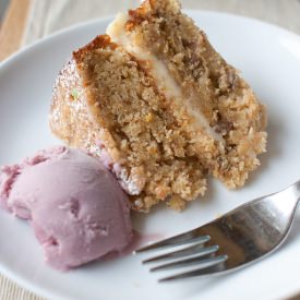 Parsnip & Maple Syrup Cake