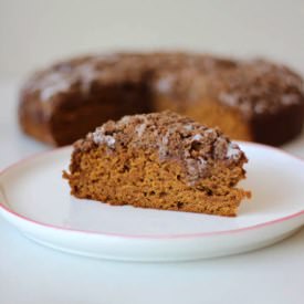 Pumpkin Crumb Coffee Cake