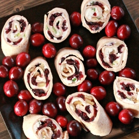 Cranberry Feta Pinwheels