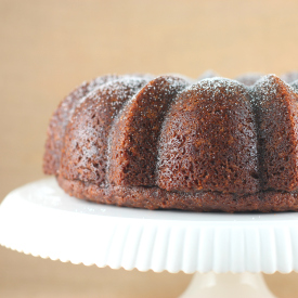 Fresh Ginger & Molasses Bundt Cake