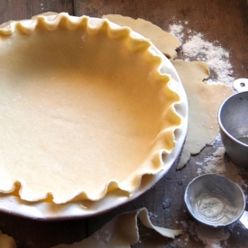 Flaky Greek Yogurt Pie Crust