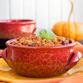 Pumpkin Turkey Chili