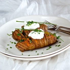 Swedish Hasselback Potatoes