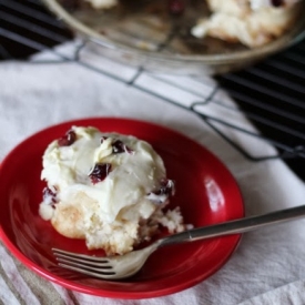 Cranberry Bliss Cinnamon Rolls