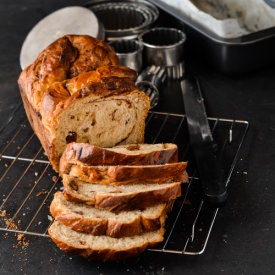 Yeasted Ginger Swirl Bread