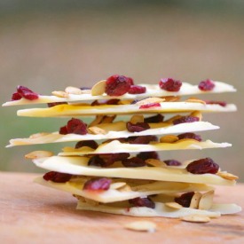 Fall Cranberry Pumpkin Seed Bark