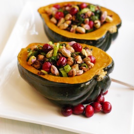 Super Healthy Stuffed Acorn Squash