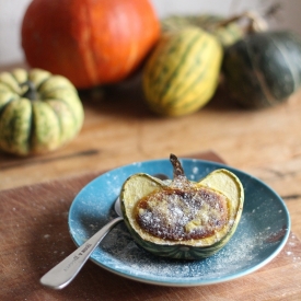 Roasted Squash Crème Brûlée