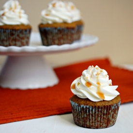 Pumpkin Spice Latte Cupcakes