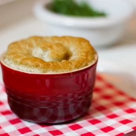 Individual Mushroom Pie