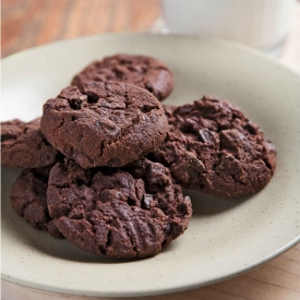 Double Chocolate Chunk Cookies