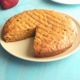 Vegan Jaggery Apple Cake