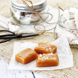 Homemade Salted Caramels