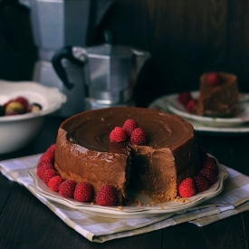 Chestnut and Chocolate Cake