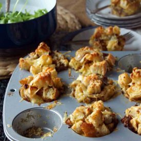 Sausage, Fennel & Gruyére Strata