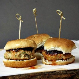 Thai Inspired Chicken Sliders