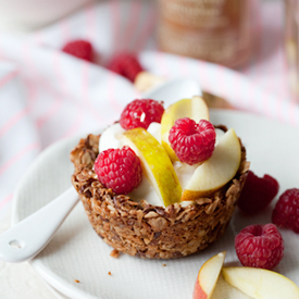 Spiced Breakfast Granola Cups