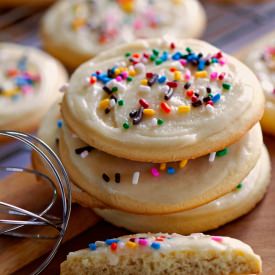 Frosted Soft Sugar Cookies