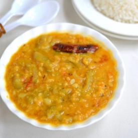 Turai Toor Dal | Ridgegourd Dal