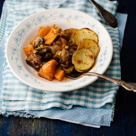 Humble Leftover Beef Hotpot