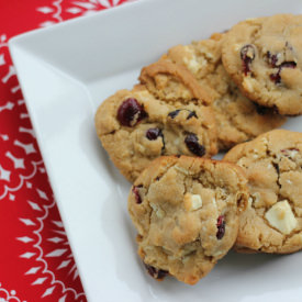 White Chocolate Cranberry Cookies