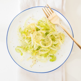 Lemony Fennel Celery Salad