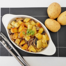 Sautéed Herbed Potato and Mushroom