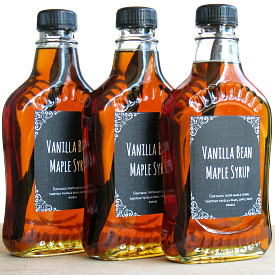 Vanilla Bean Maple Syrup