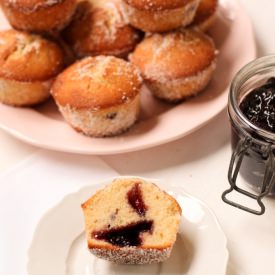 Blackberry Jam Duffins