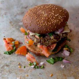 Bruschetta Burgers