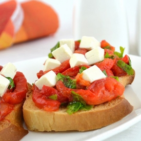 Sandwiches with Roasted Pepper