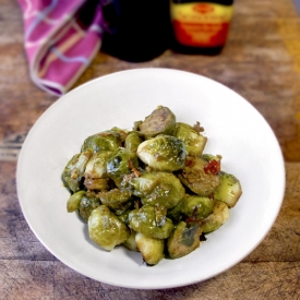 Brussels Sprouts Maggi Seasoning