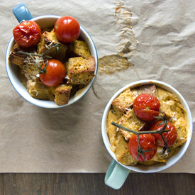 Butternut Squash Bread Pudding