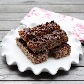 Double-Chocolate Crispie Treats