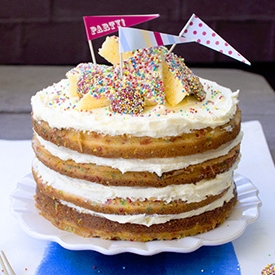 Funfetti Fairy Bread Cake