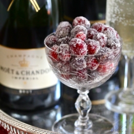 Sparkling Sugared Cranberries