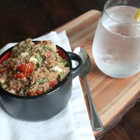 Quinoa with Roasted Tomatoes